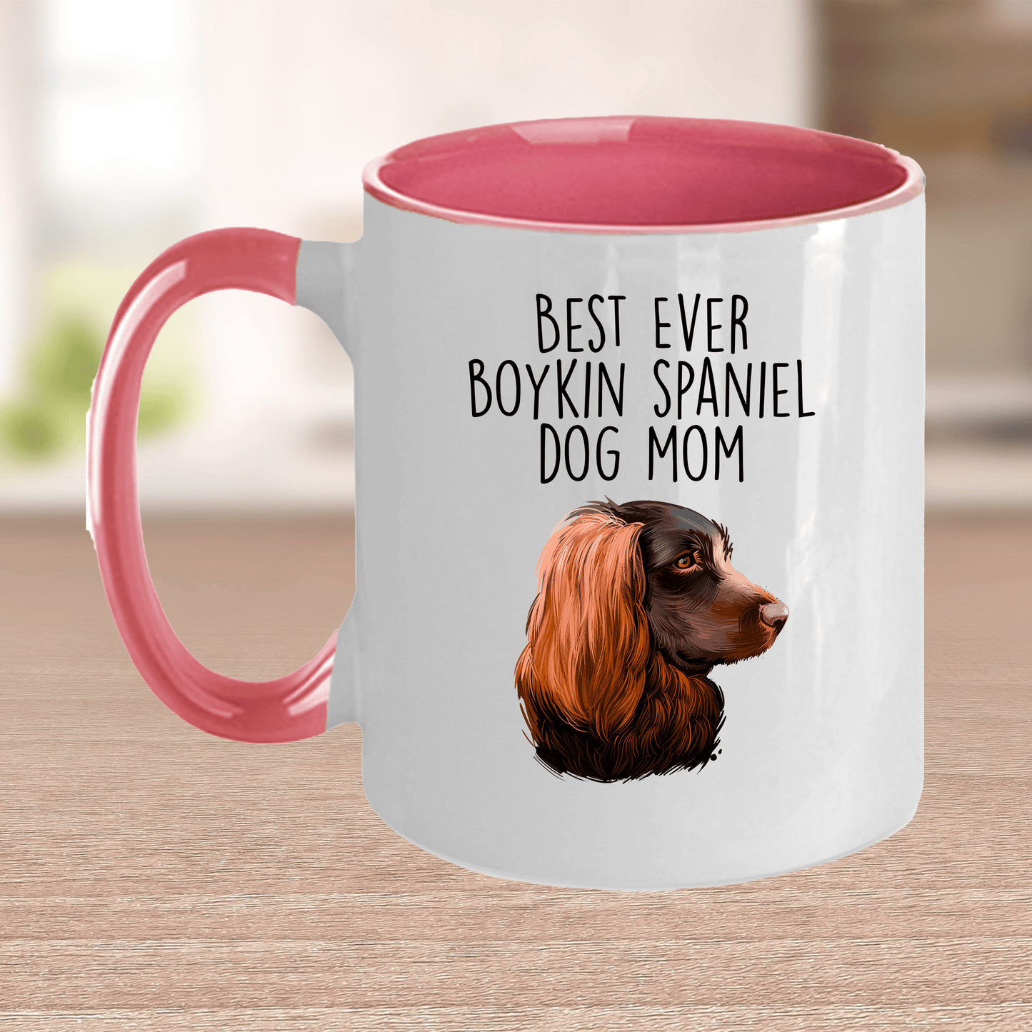 Best Ever Boykin Spaniel Dog Mom Ceramic Coffee Mug