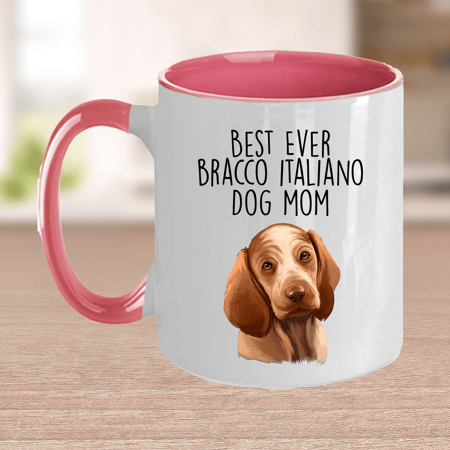 Bracco Italiano Best Ever Dog Mom Ceramic Coffee Mug