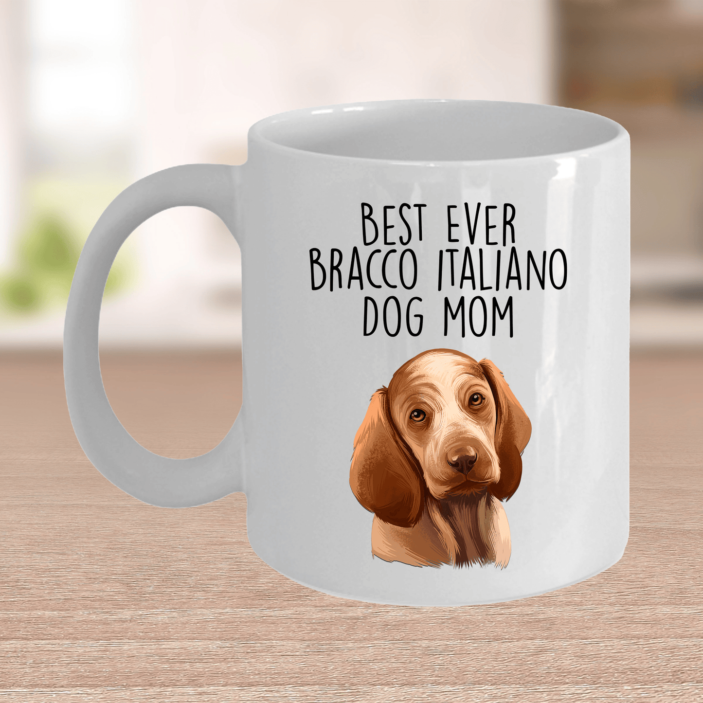 Bracco Italiano Best Ever Dog Mom Ceramic Coffee Mug