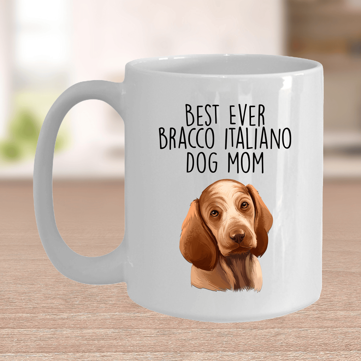 Bracco Italiano Best Ever Dog Mom Ceramic Coffee Mug