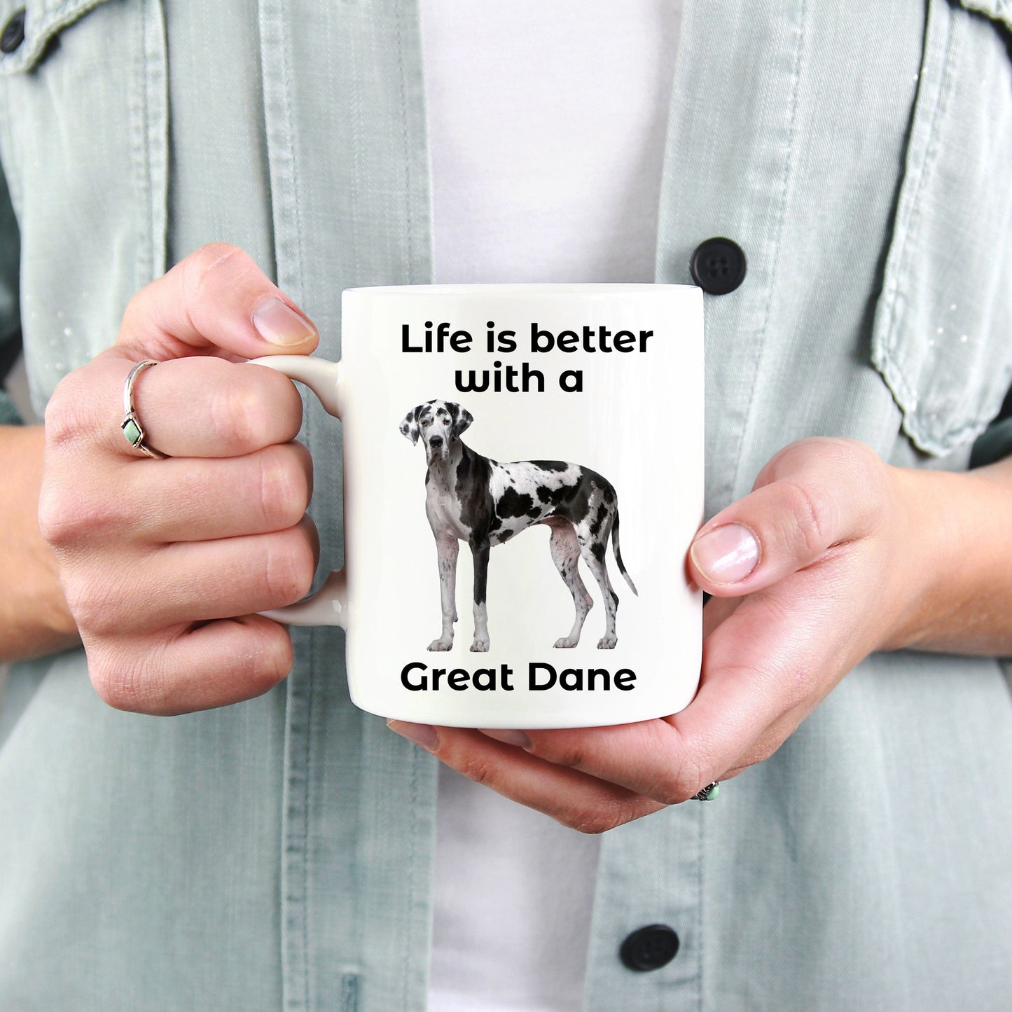 Great Dane Life is Better Coffee Mug