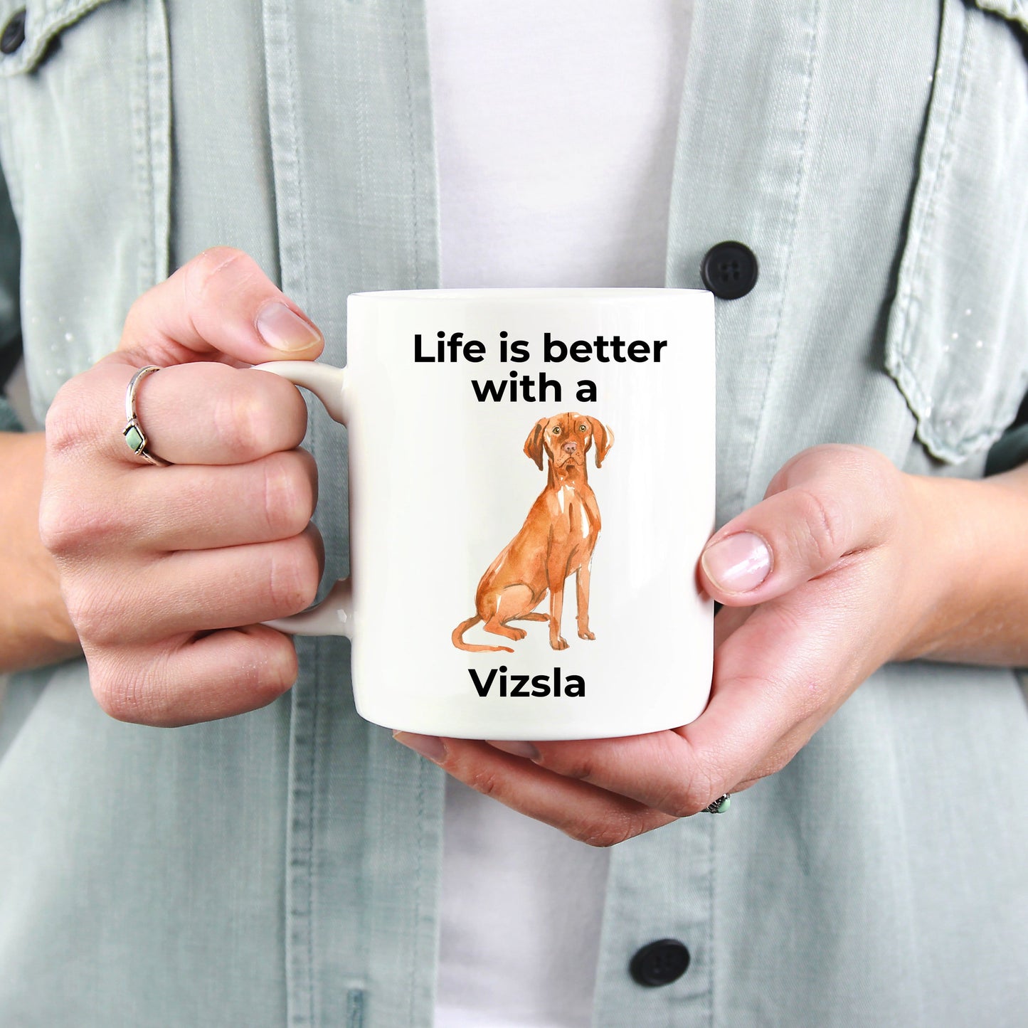 Vizsla Coffee Mug - Life is Better