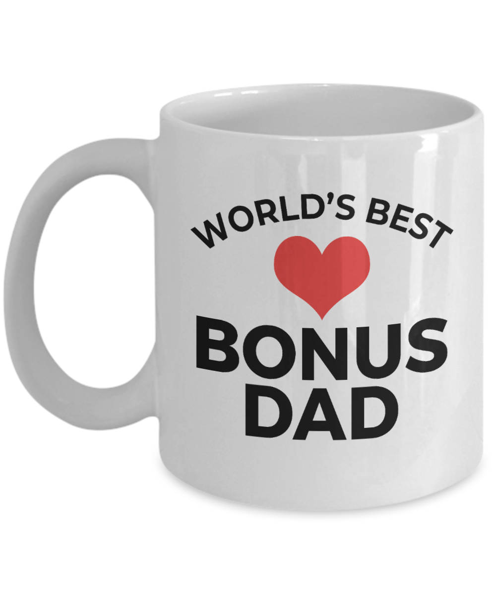 World's Best Bonus Dad Mug