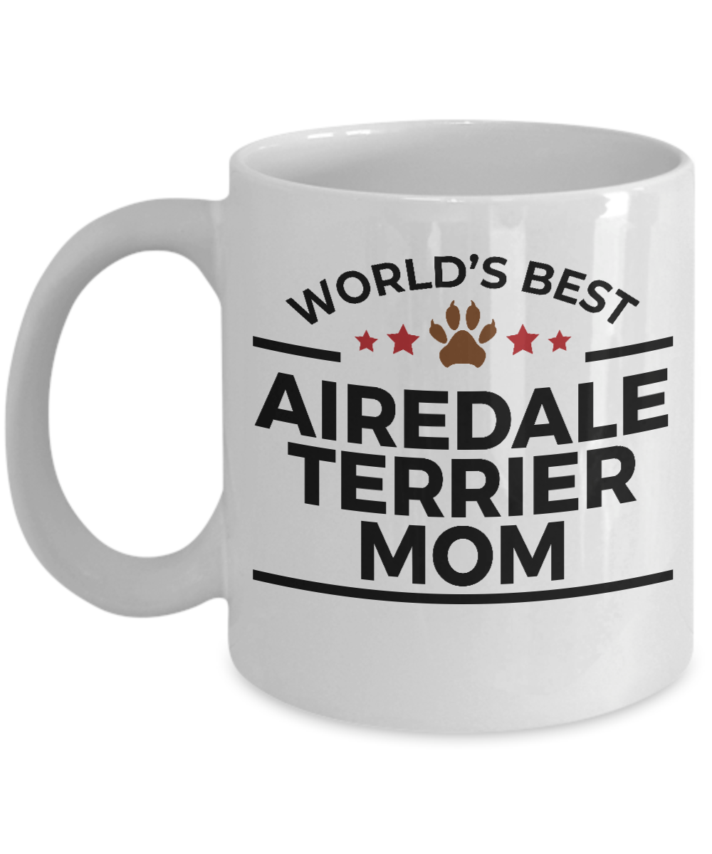 Airedale Terrier Dog Mom Coffee Mug