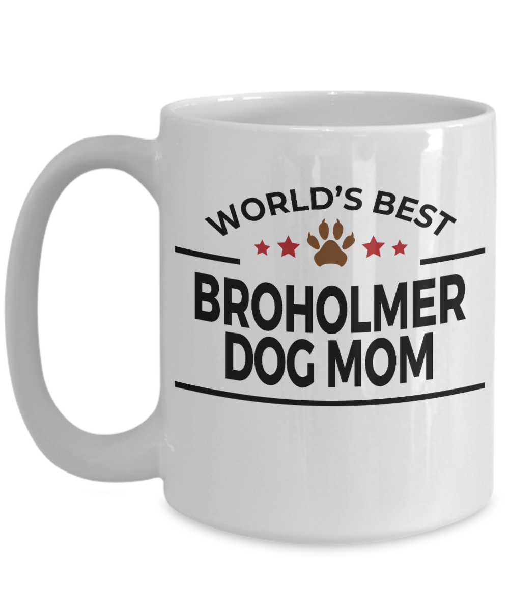 Broholmer Dog Mom Coffee Mug