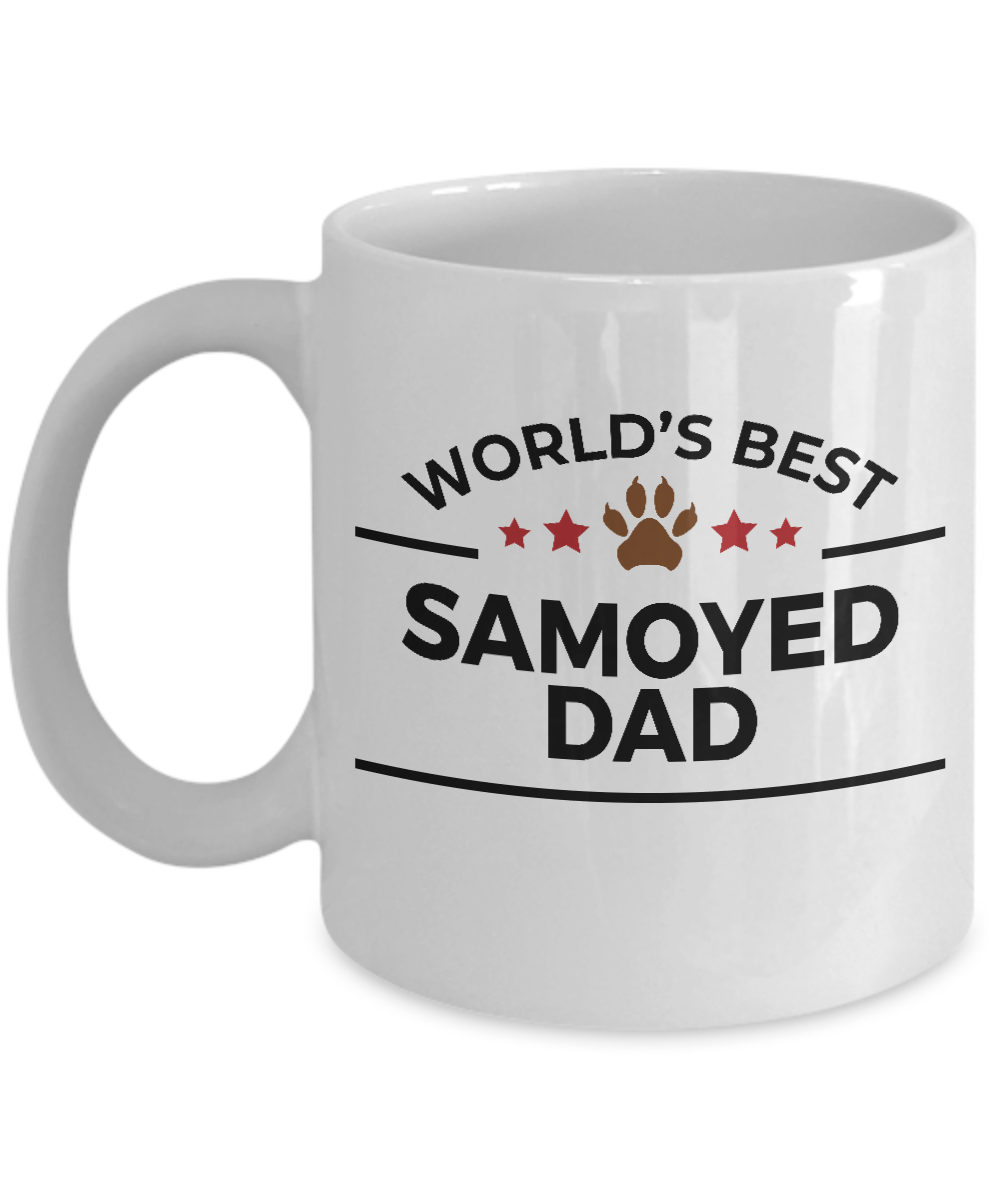 Samoyed Dog Dad Coffee Mug