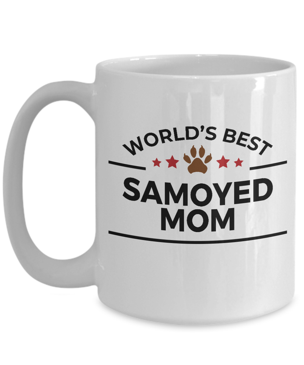 Samoyed Dog Lover Mom Coffee Mug