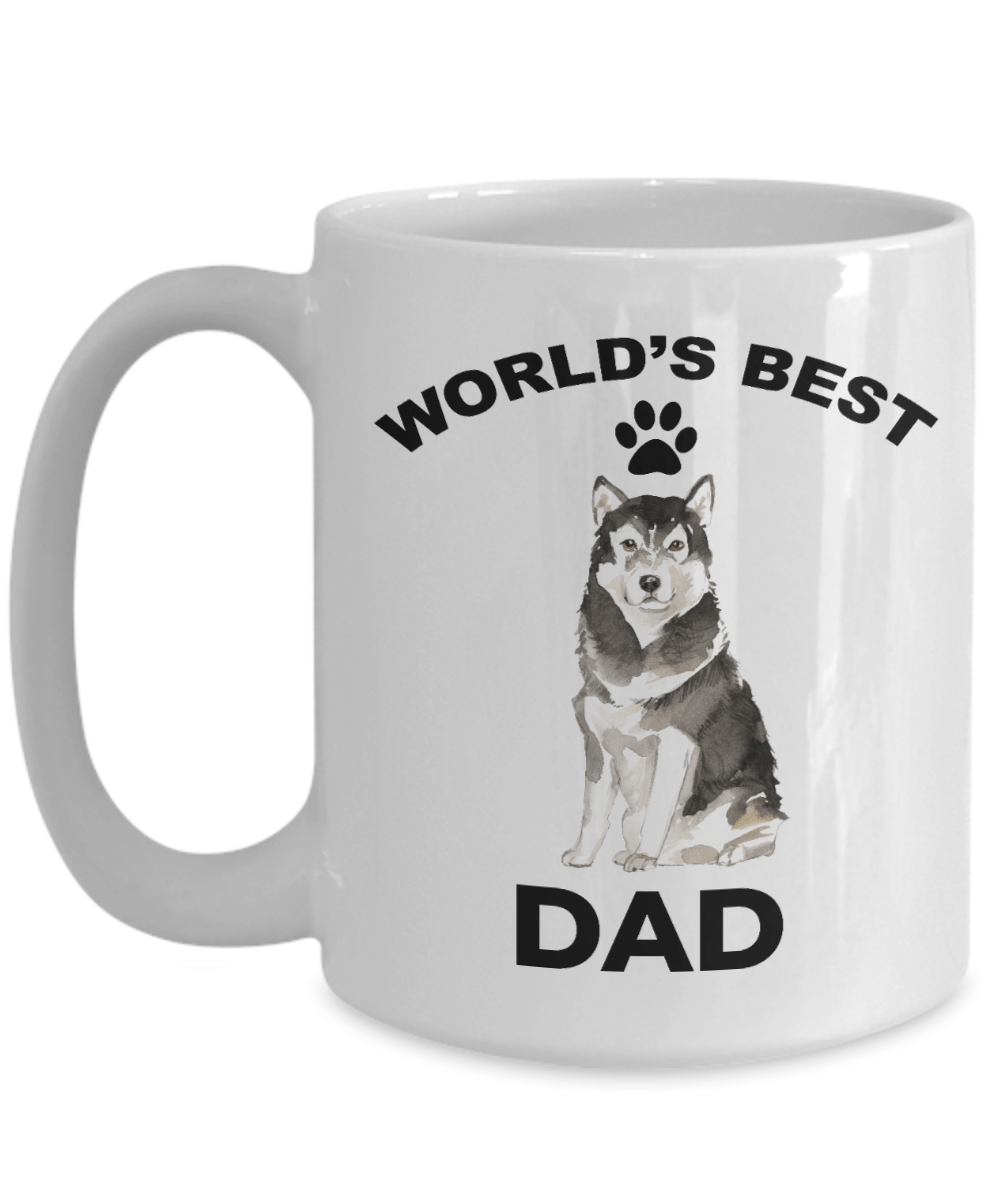 Alaskan Malamute Best Dad Coffee Mug