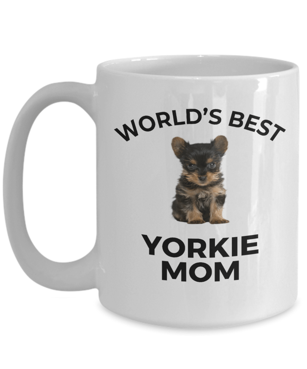 Yorkshire Terrier Puppy Dog Mom Coffee Mug