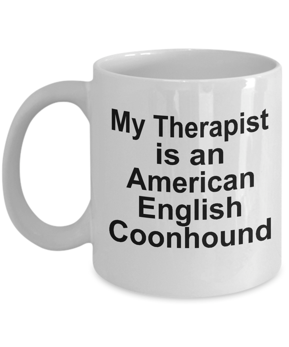 American English Coonhound Dog Therapist Mug