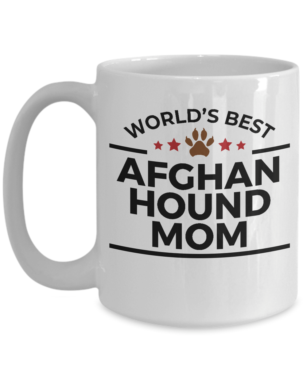Afghan Hound Dog Mom Coffee Mug