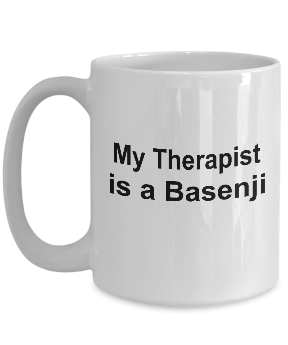 Basenji Dog Therapist Coffee Mug