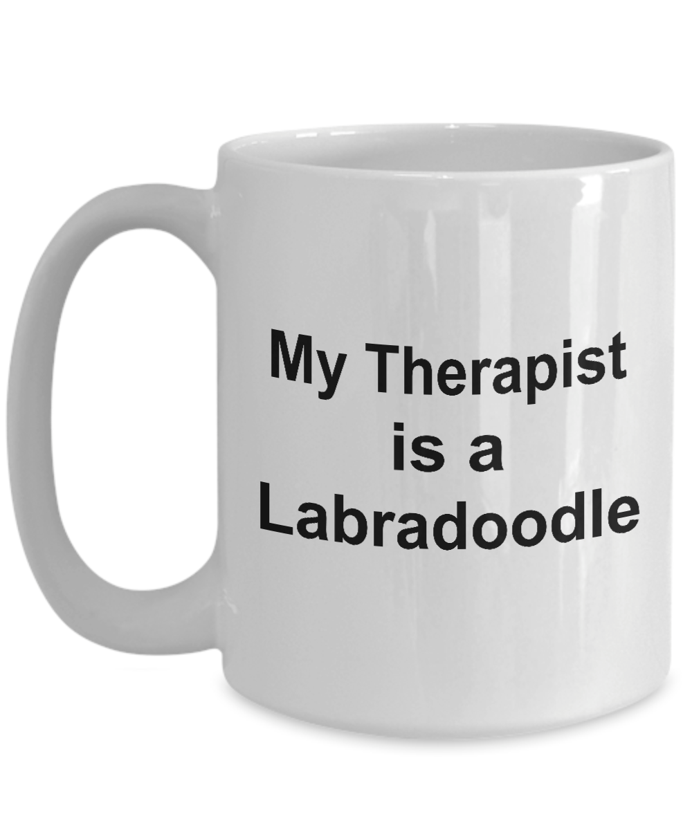 Labradoodle Dog Therapist Coffee Mug