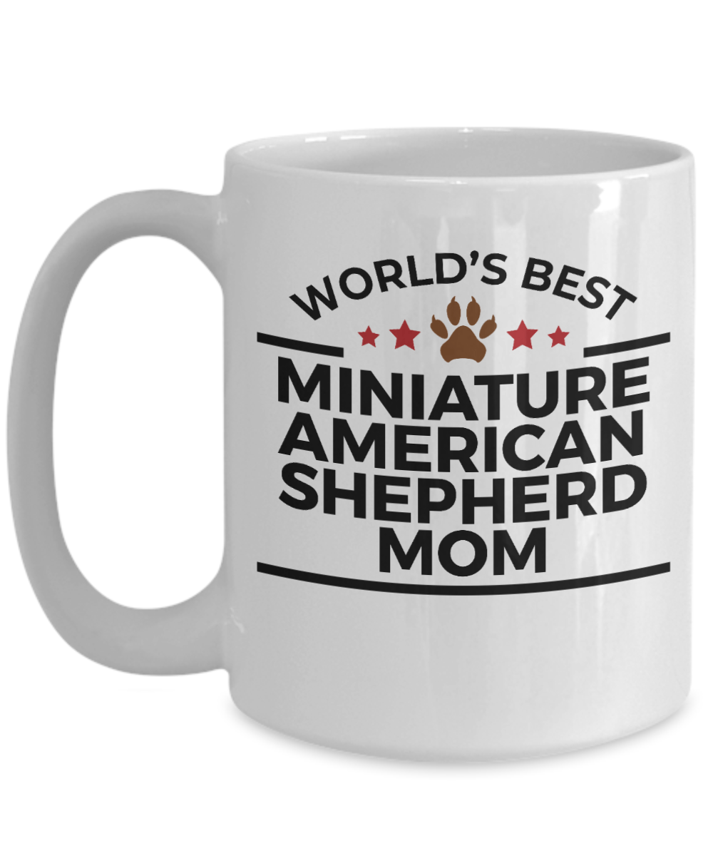 Miniature American Shepherd Dog Mom Coffee Mug