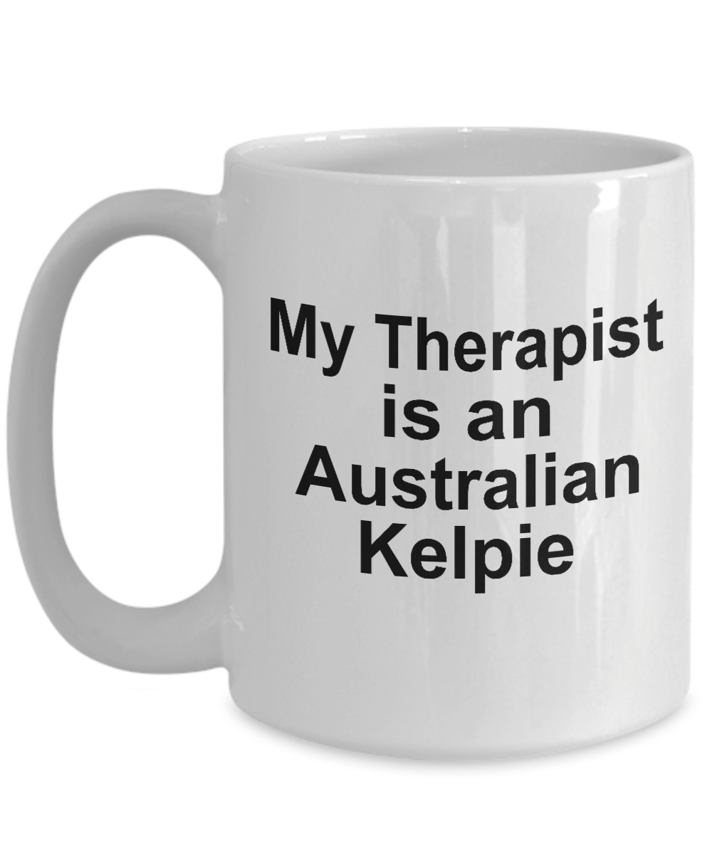 Australian Kelpie Dog Therapist Coffee Mug