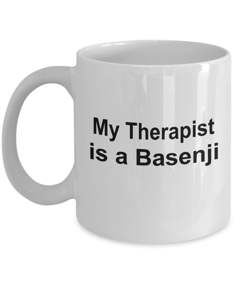 Basenji Dog Therapist Coffee Mug