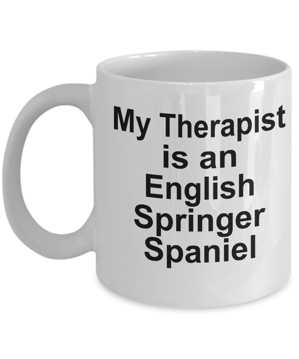 English Springer Spaniel Dog Therapist Coffee Mug