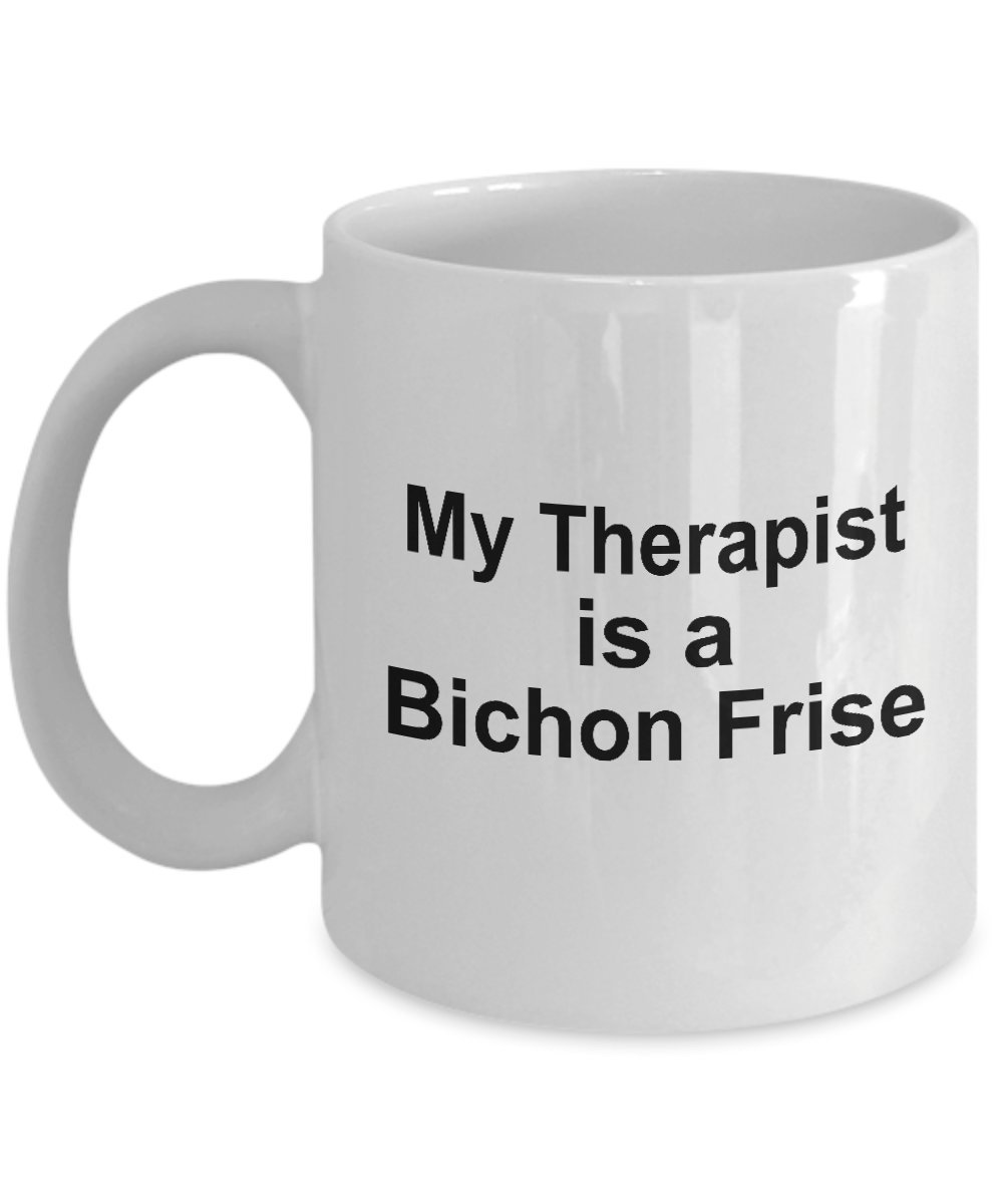 Bichon Frise Dog Therapist Coffee Mug