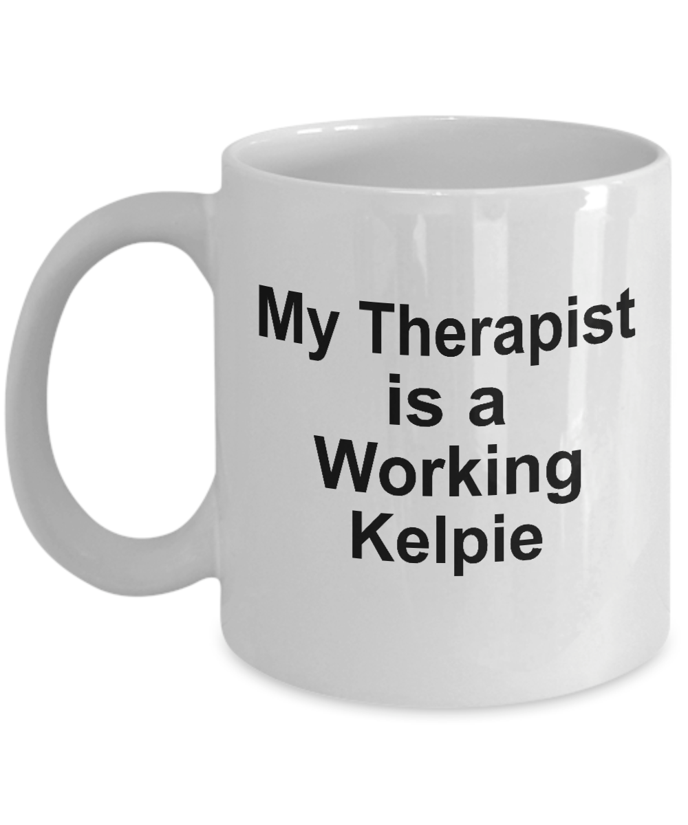 Working Kelpie Dog Therapist Coffee Mug