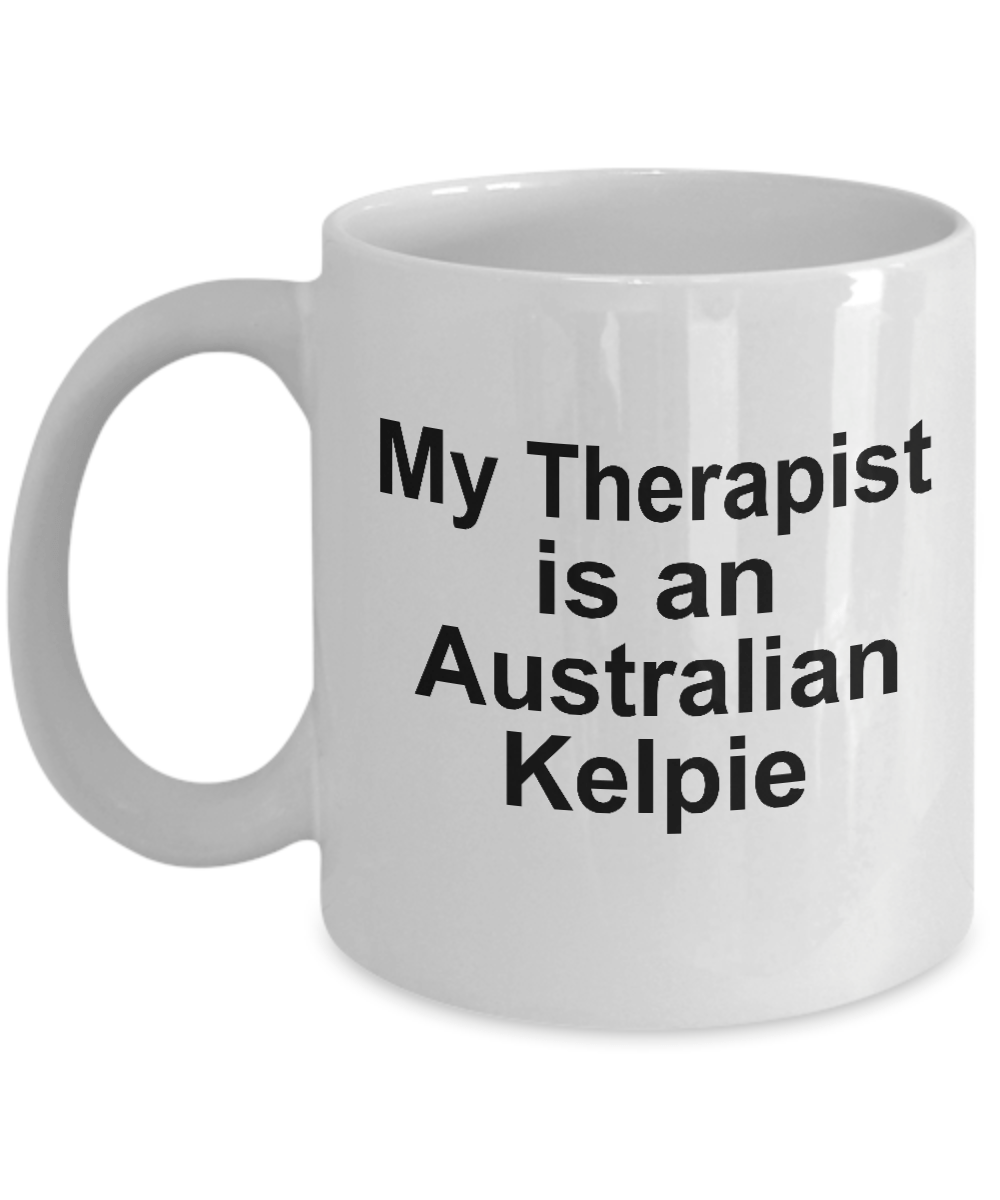 Australian Kelpie Dog Therapist Coffee Mug