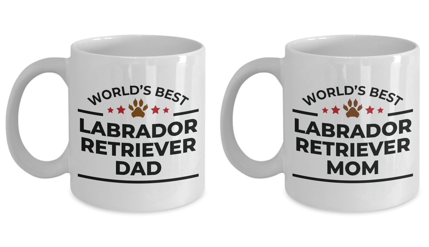 Labrador Retriever Mom and Dad Mugs