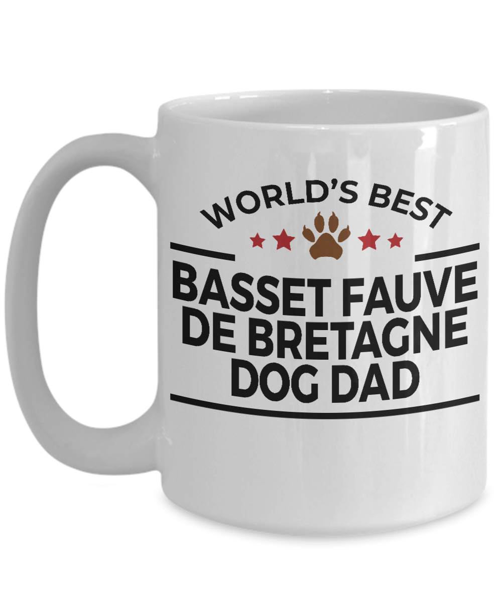 Basset Fauve de Bretagne Dog Dad Coffee Mug