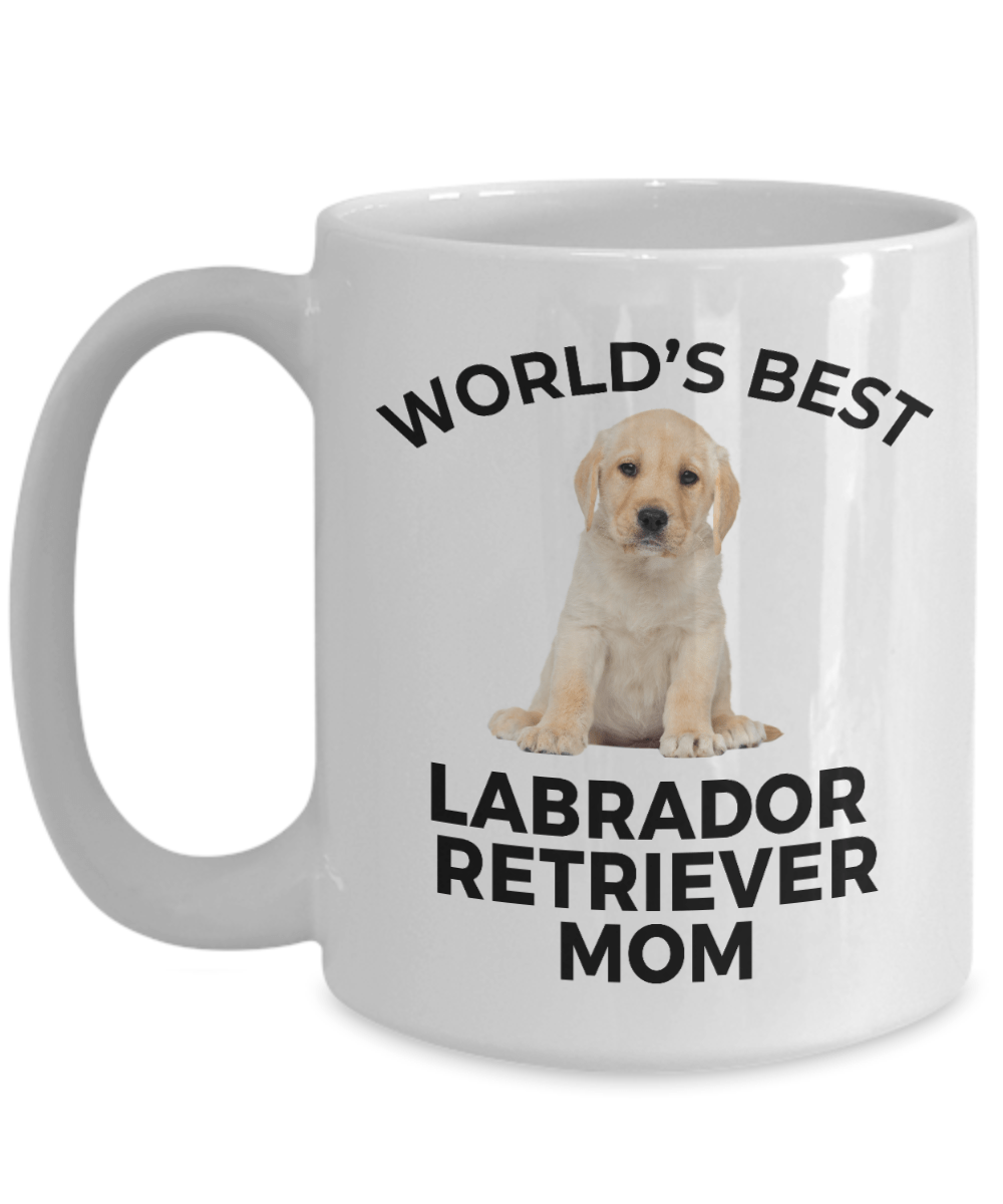 Labrador Retriever Yellow Puppy Dog Mom Coffee Mug