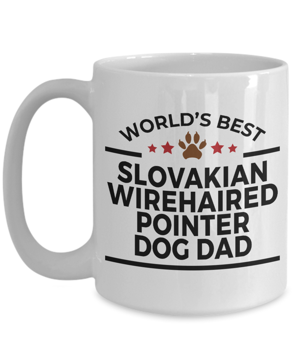 Slovakian Wirehaired Pointer Dog Dad Coffee Mug