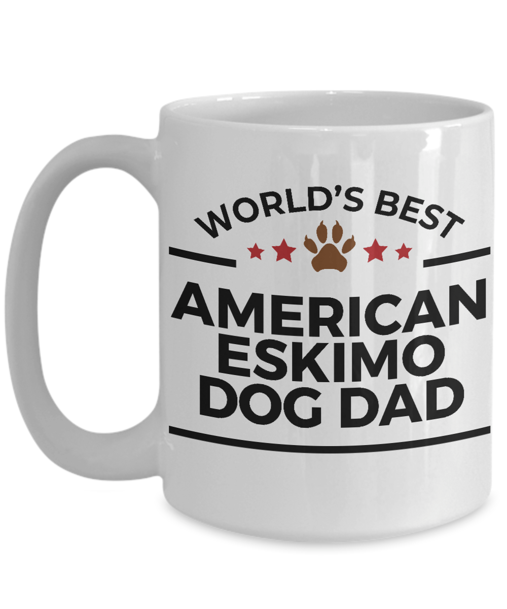 American Eskimo Dog Dad Coffee Mug