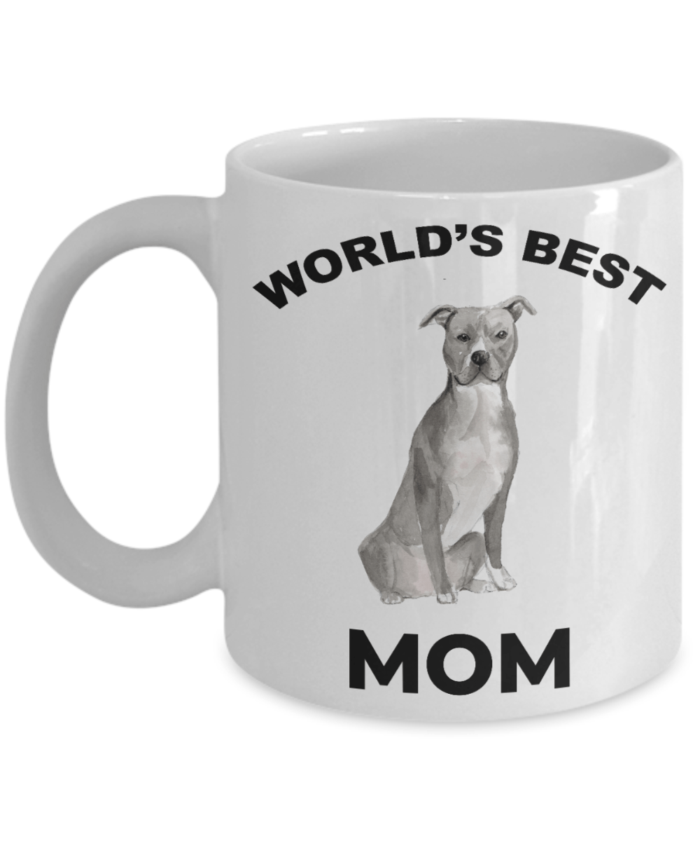 American Staffordshire Terrier Best Dog Mom Coffee Mug