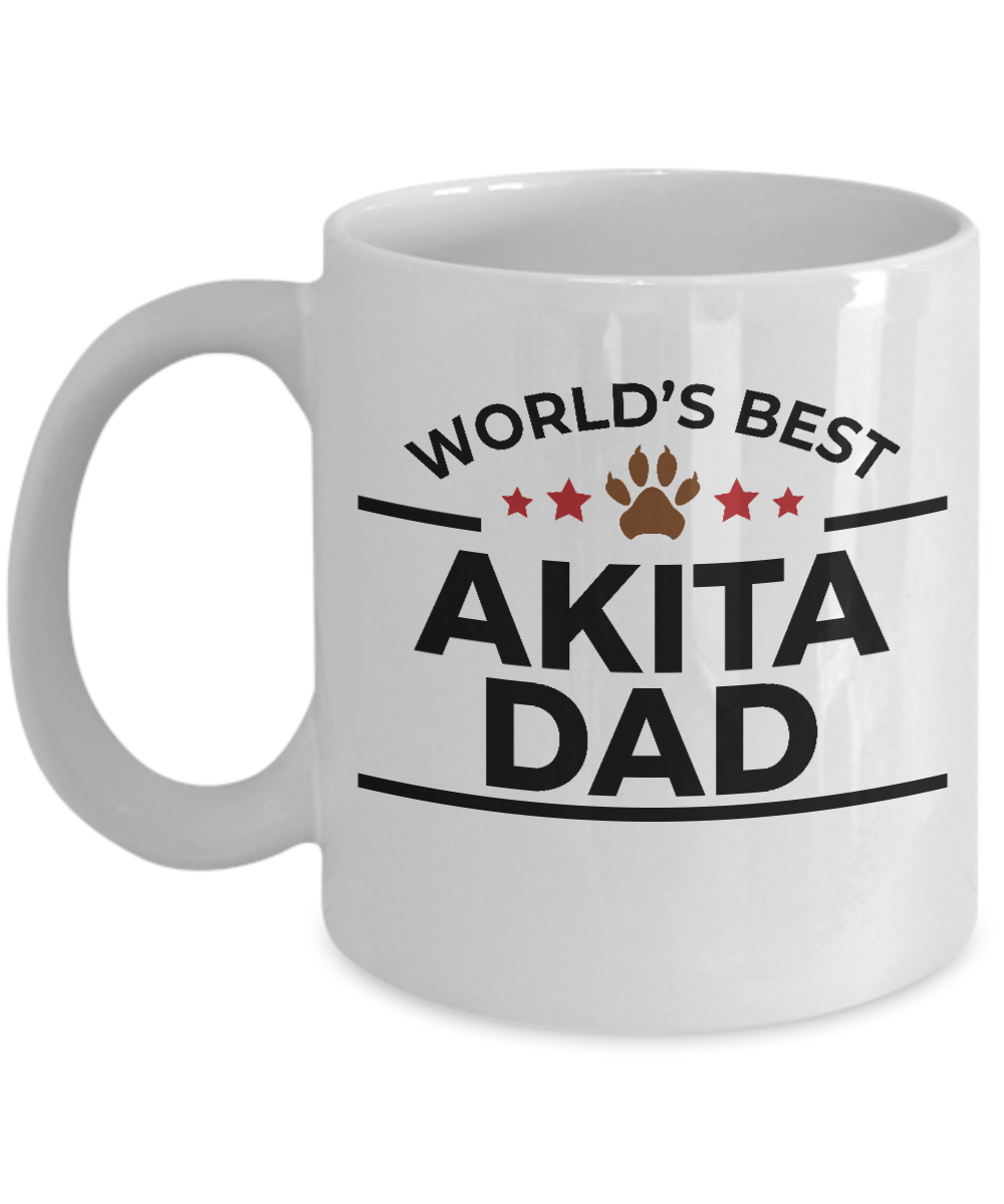 Akita Dog Dad Coffee Mug