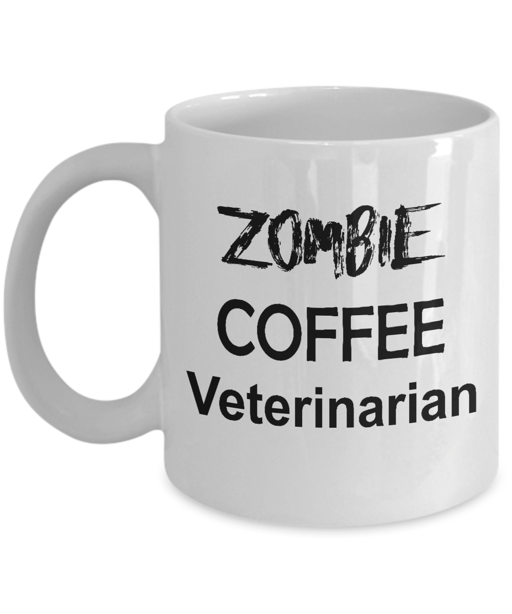 Veterinarian Zombie Coffee Mug Gift