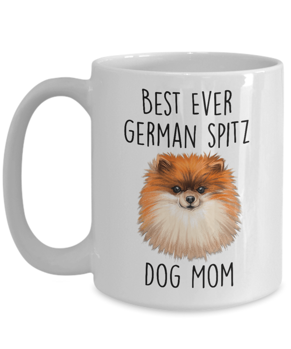 Best Ever German Spitz Dog Mom Ceramic Mug