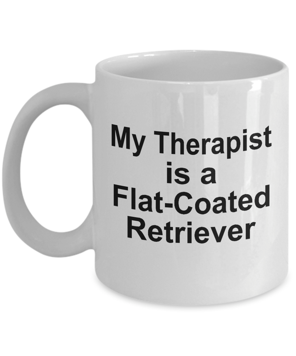 Flat-Coated Retriever Dog Therapist Mug