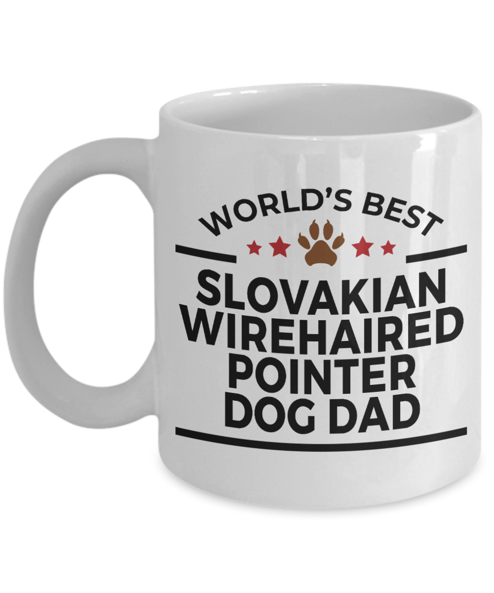 Slovakian Wirehaired Pointer Dog Dad Coffee Mug