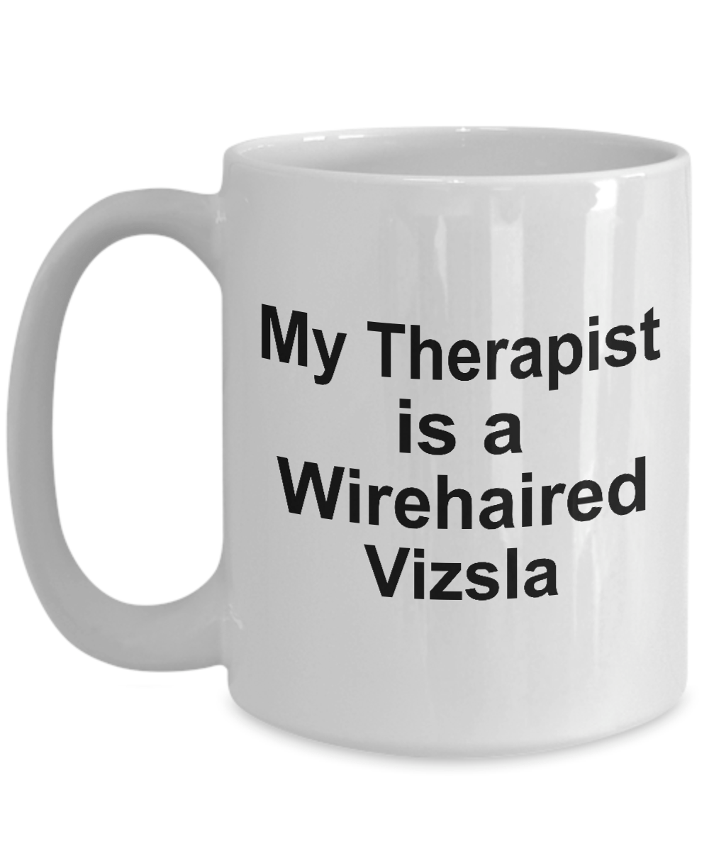 Wirehaired Vizsla Dog Therapist Coffee Mug