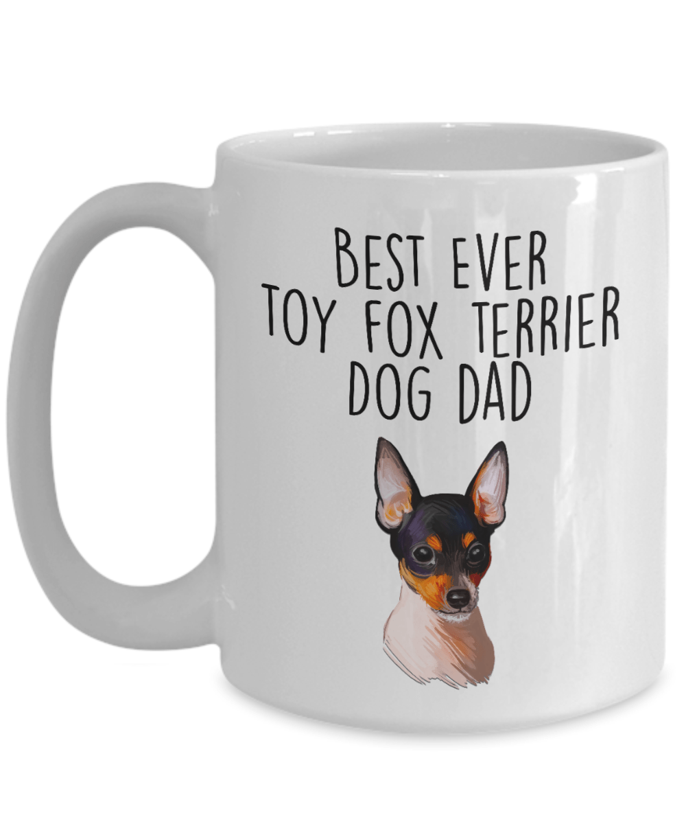 Toy Fox Terrier Dog Dad Coffee Mug