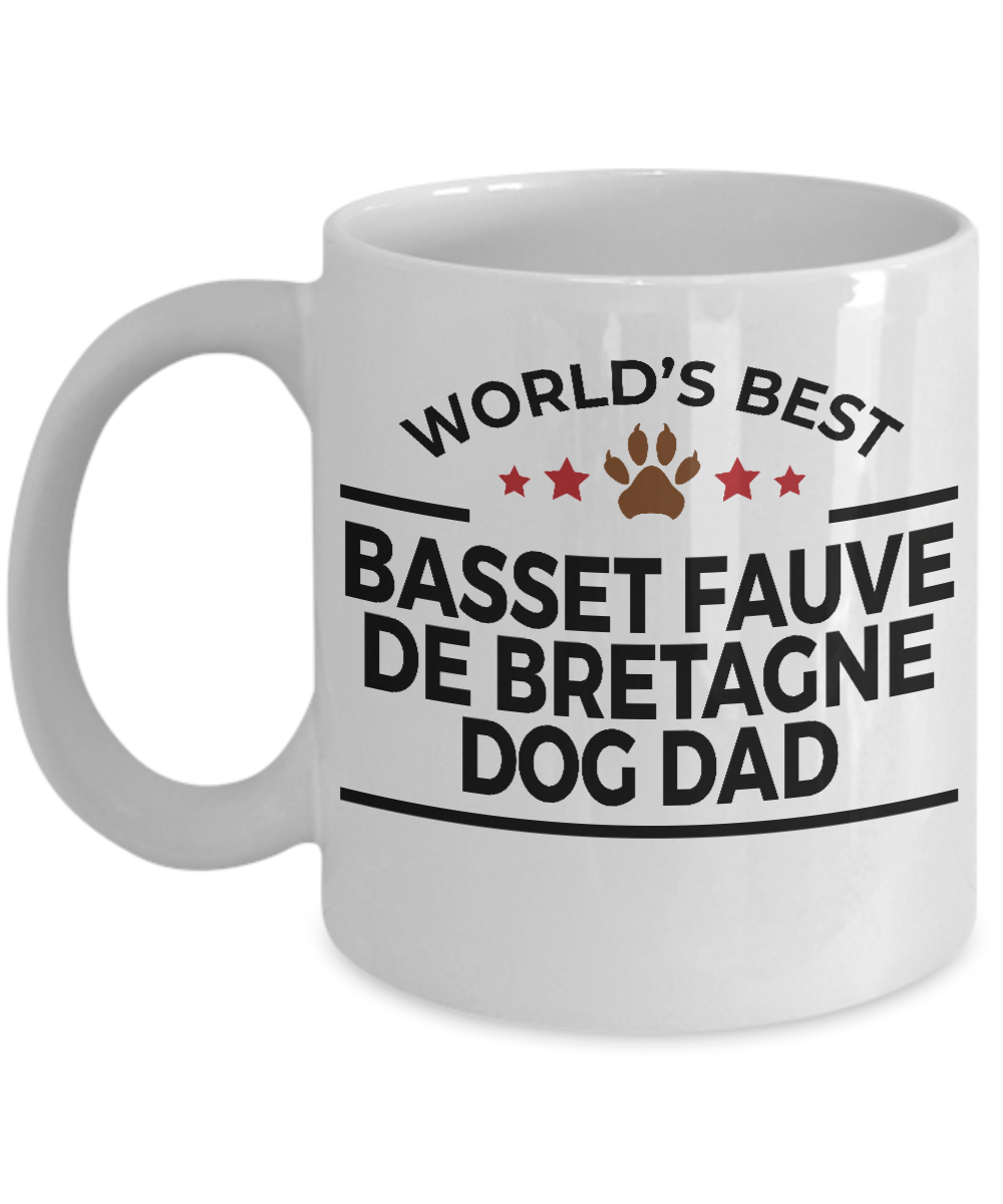 Basset Fauve de Bretagne Dog Dad Coffee Mug