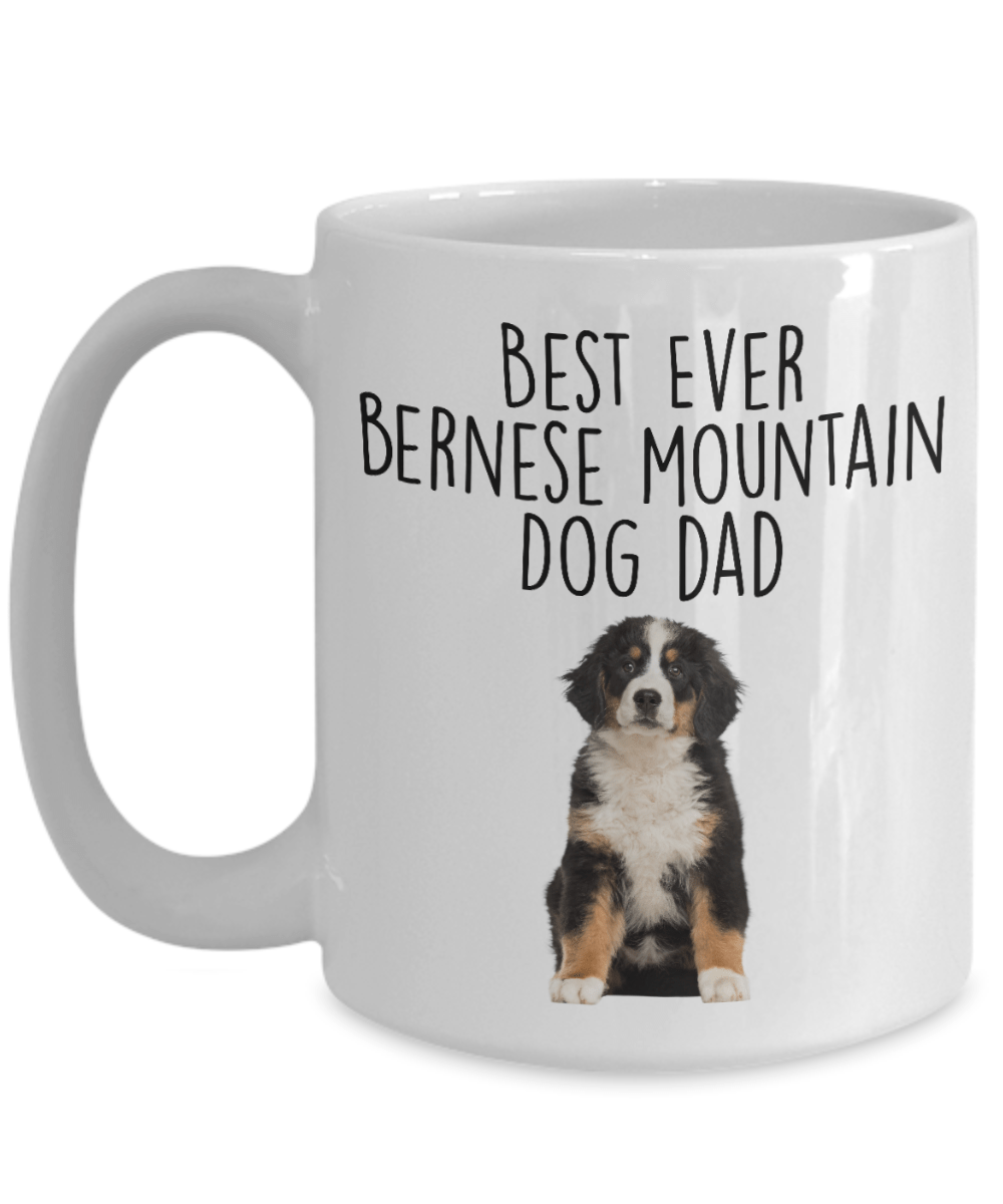 Best Ever Bernese Mountain Dog Dad Coffee Mug