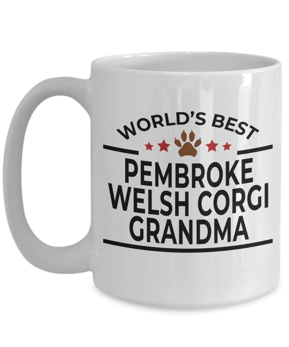 Pembroke Welsh Corgi Dog Grandma Coffee Mug