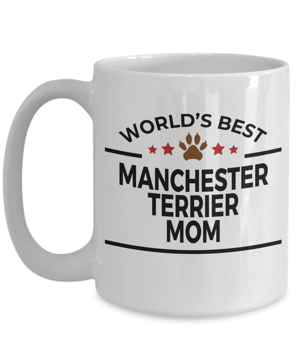 Manchester Terrier Dog Mom Coffee Mug