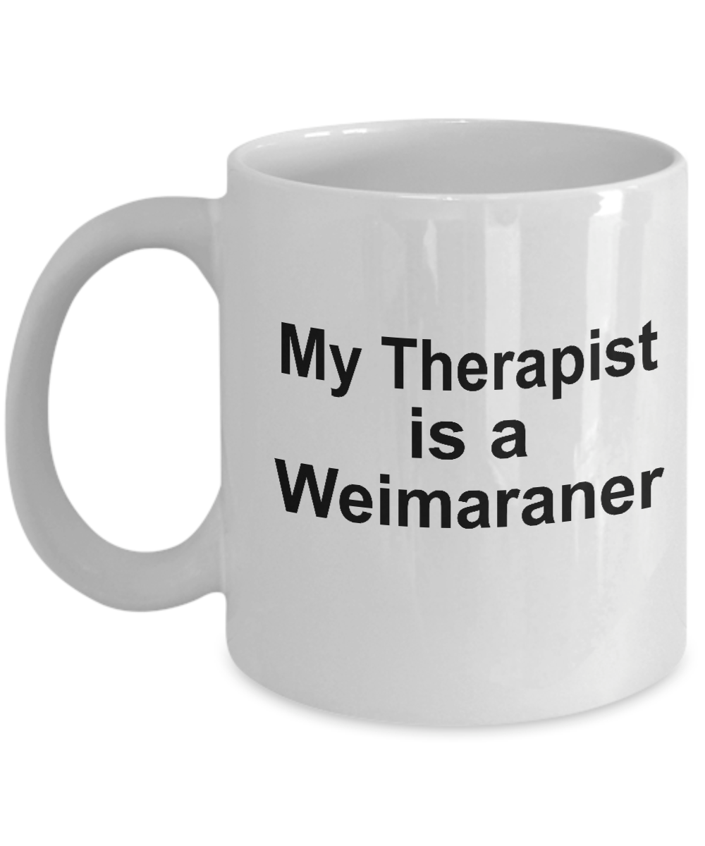 Weimaraner Dog Therapist Coffee Mug