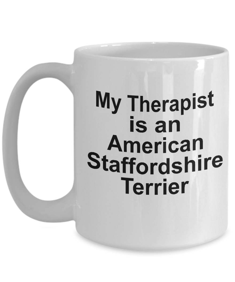 American Staffordshire Terrier Dog Therapist Coffee Mug