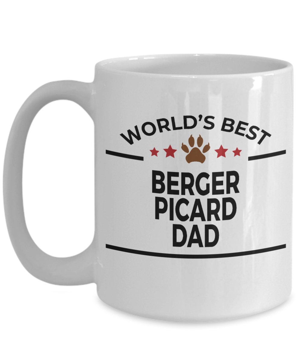 Berger Picard Dog Dad Coffee Mug