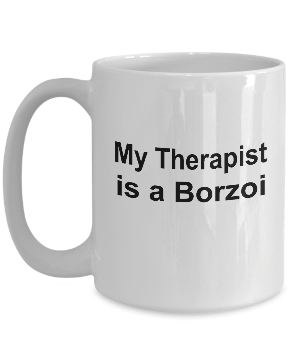 Borzoi Dog Therapist Coffee Mug