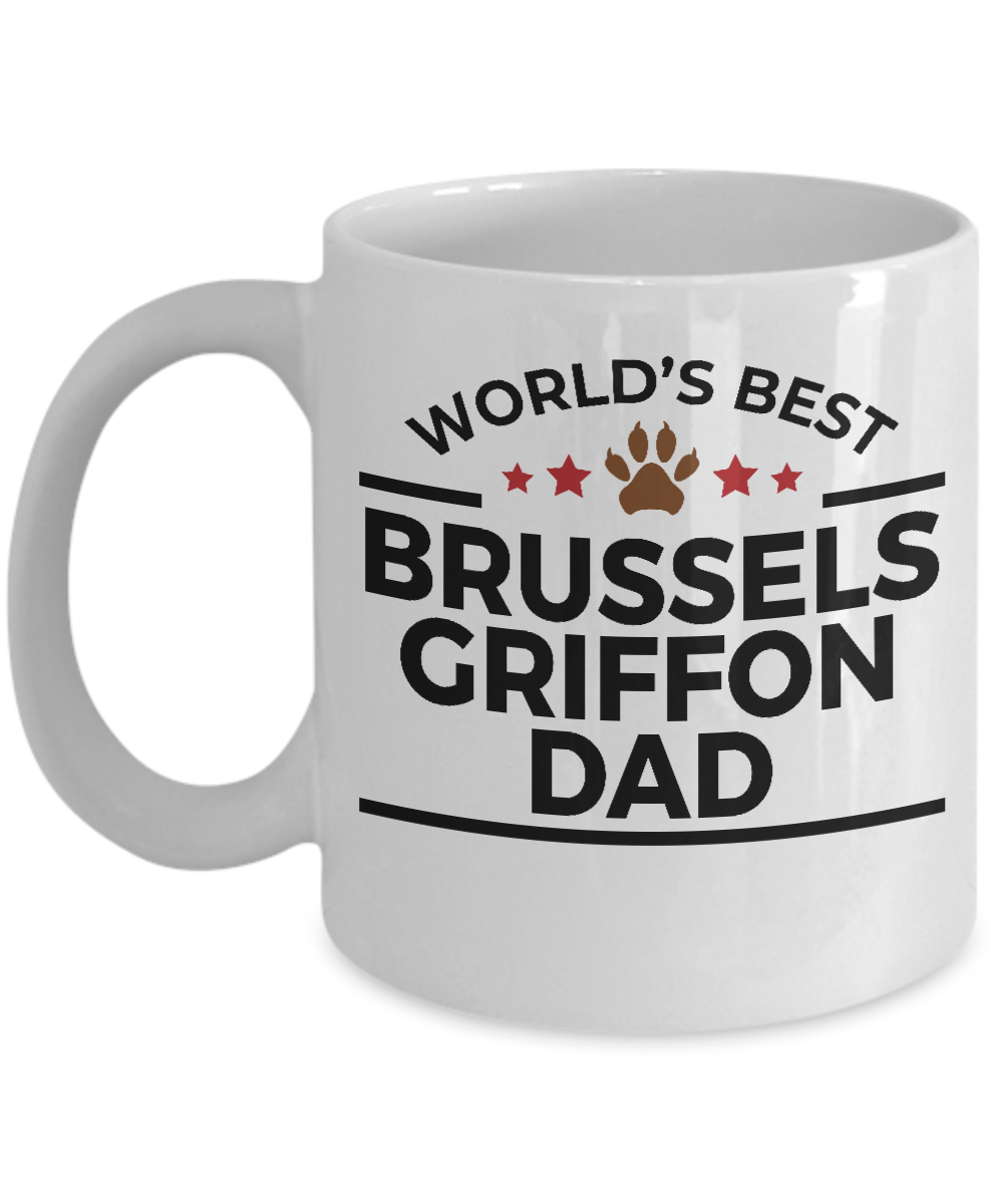 Brussels Griffon Dog Dad Coffee Mug