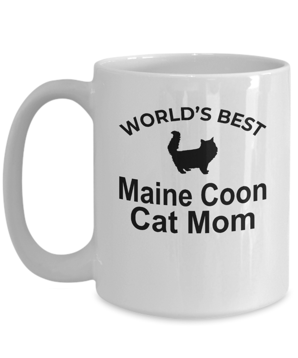 Maine Coon Cat Mom Coffee Mug