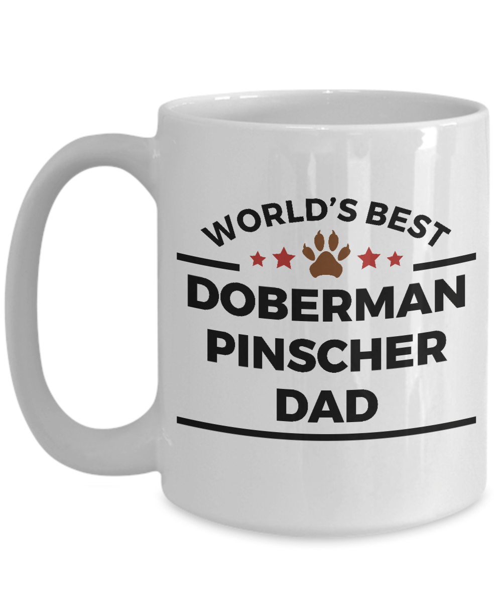 Doberman Pinscher Dog Dad Coffee Mug