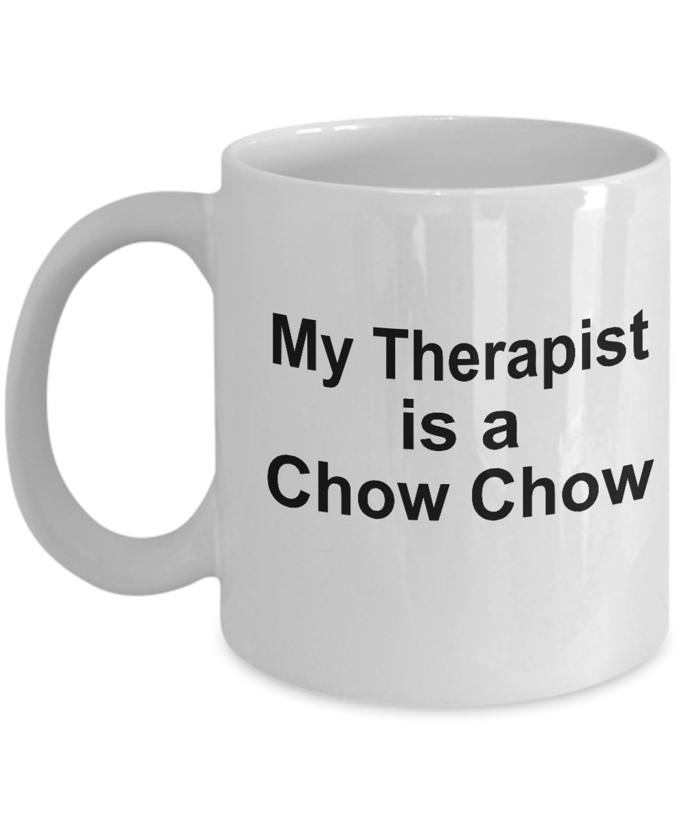 Chow Chow Dog Therapist Coffee Mug