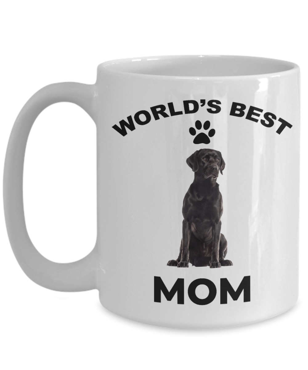 Black Labrador Retriever Best Mom Coffee Mug